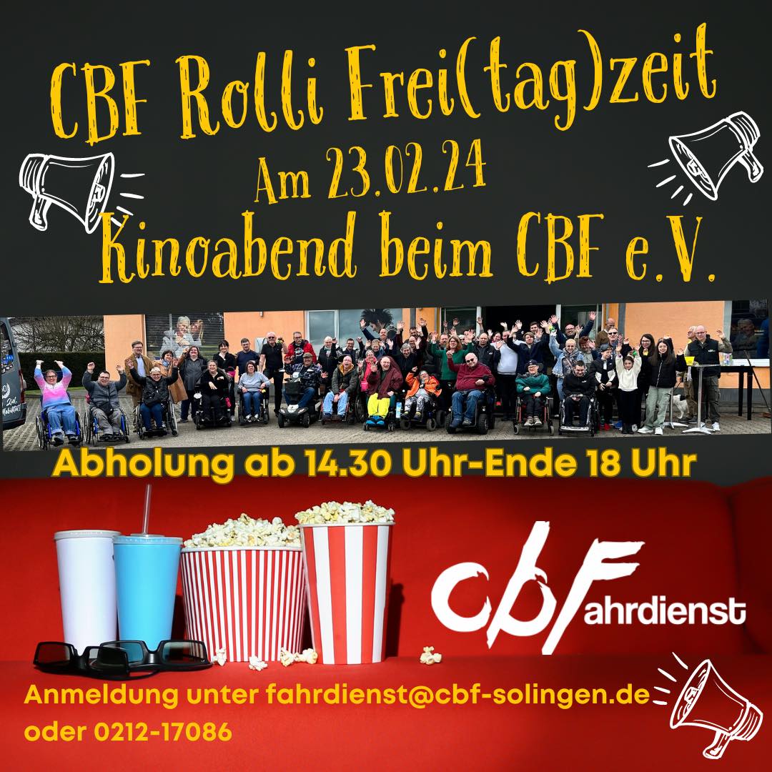 CBF Rolli Freitagzeit Flyer Kinoabend
